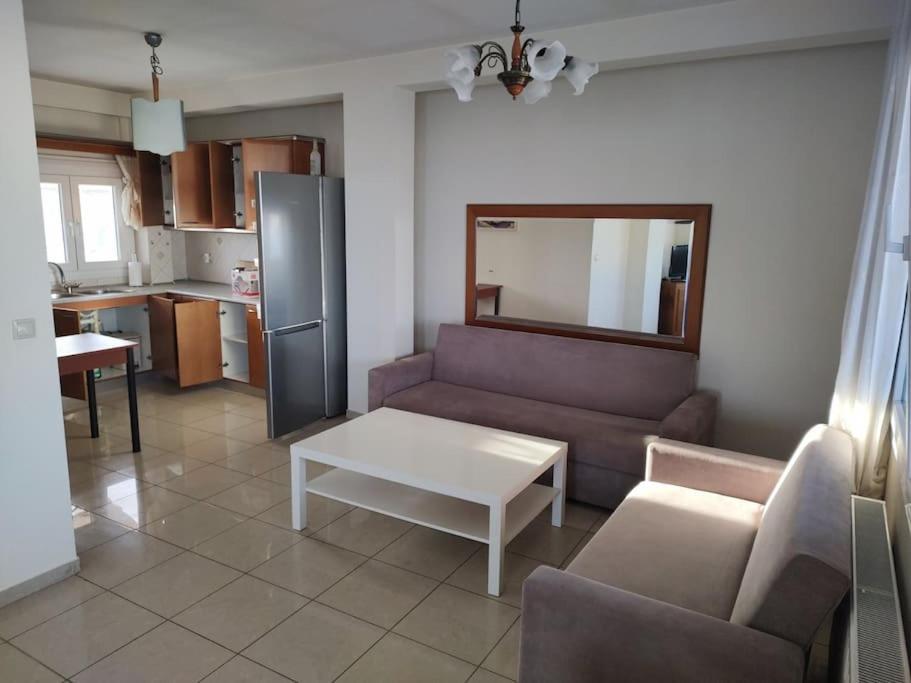 Appartement Finas Penthouse,Private Terrace,Great View,Mins From Sea à Kavala Extérieur photo