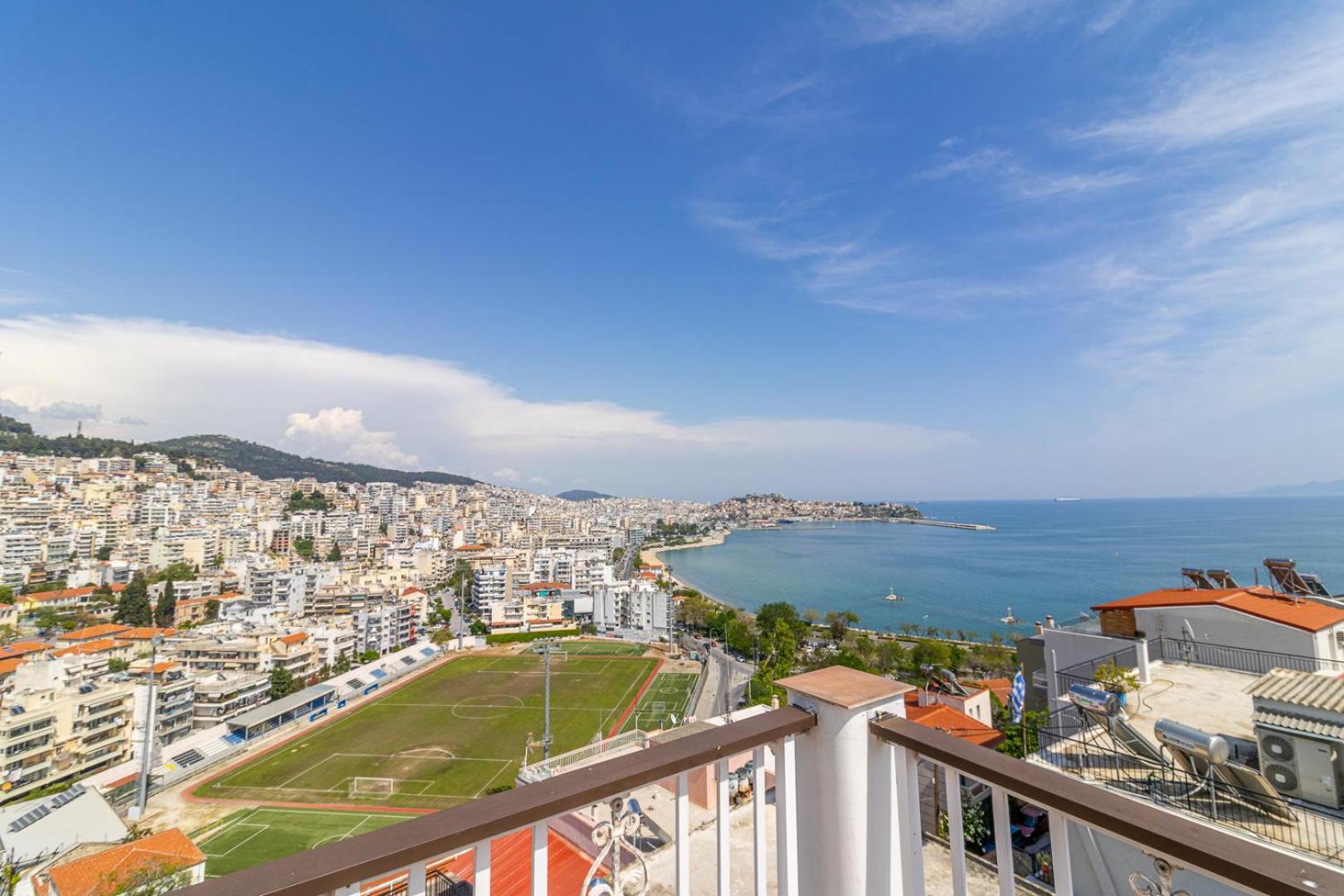 Appartement Finas Penthouse,Private Terrace,Great View,Mins From Sea à Kavala Extérieur photo