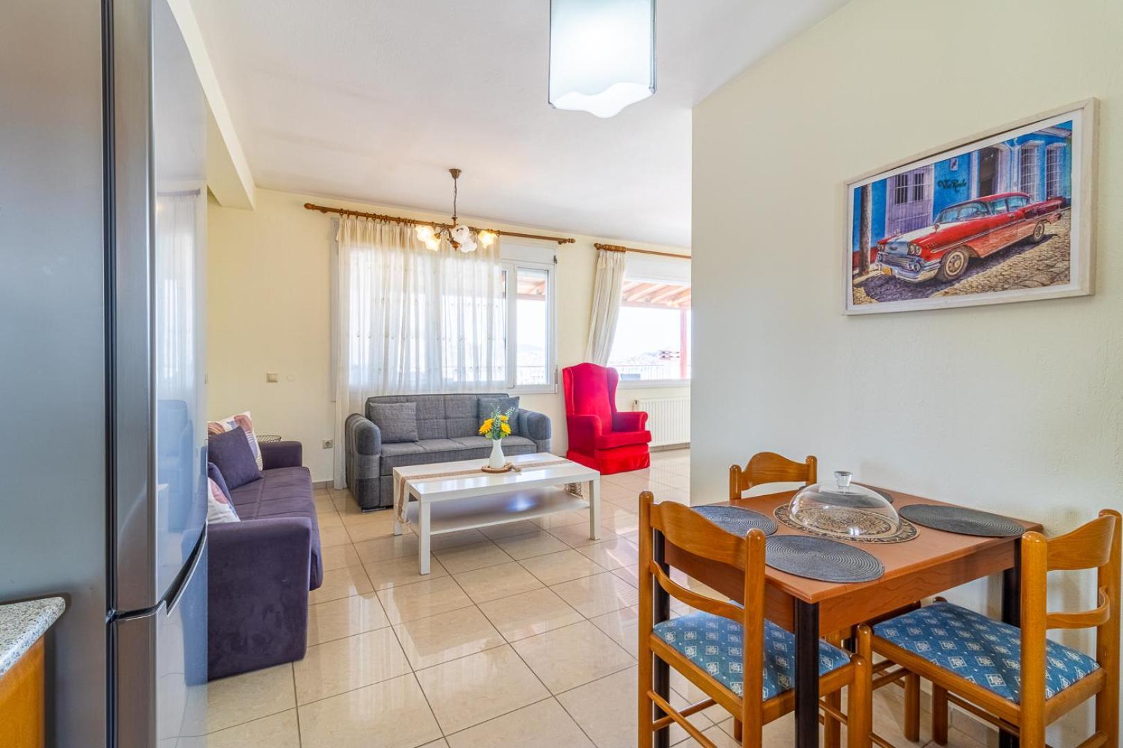 Appartement Finas Penthouse,Private Terrace,Great View,Mins From Sea à Kavala Extérieur photo