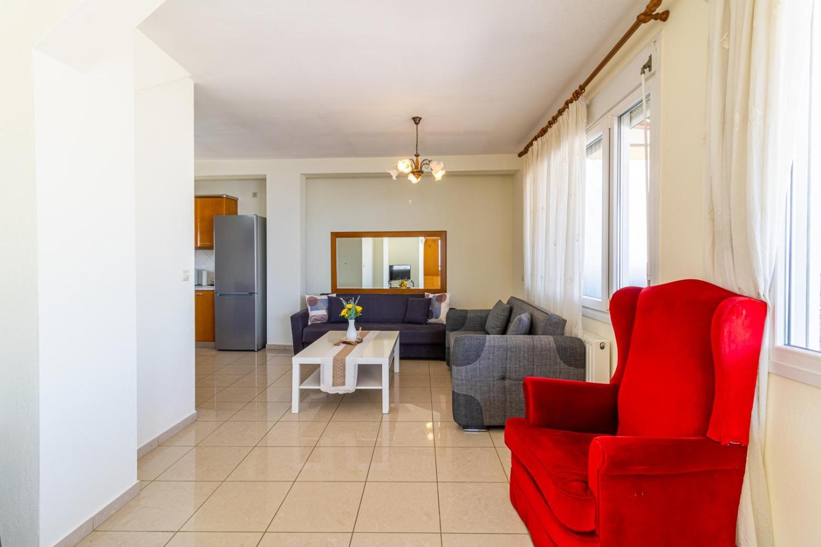 Appartement Finas Penthouse,Private Terrace,Great View,Mins From Sea à Kavala Extérieur photo